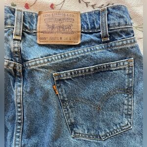 Vintage Men’s Levi's 505 Classic Straight Leg Jeans